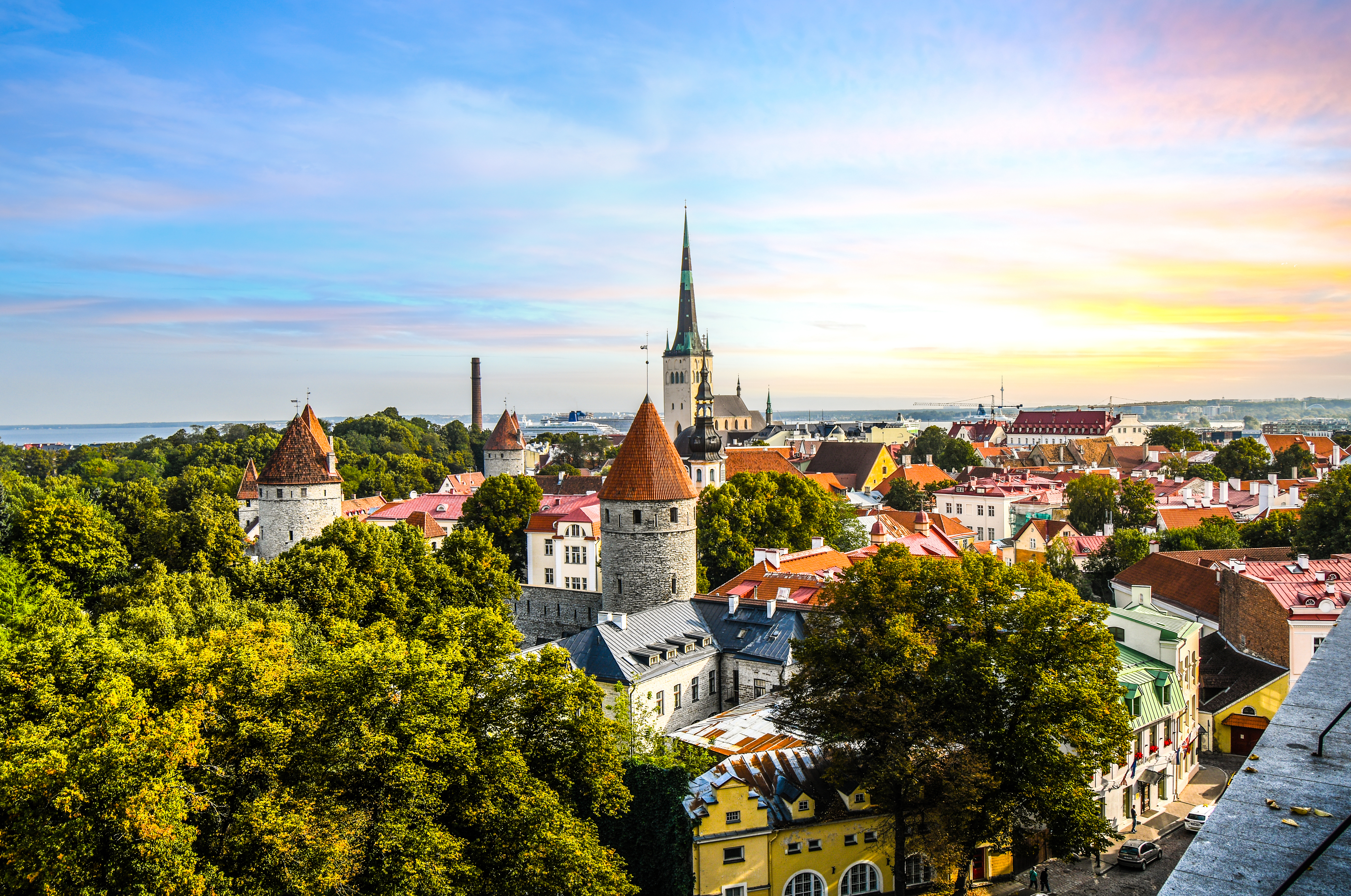 Таллинн, столица Эстонии, ВНЖ которой могут получить иностранцы
