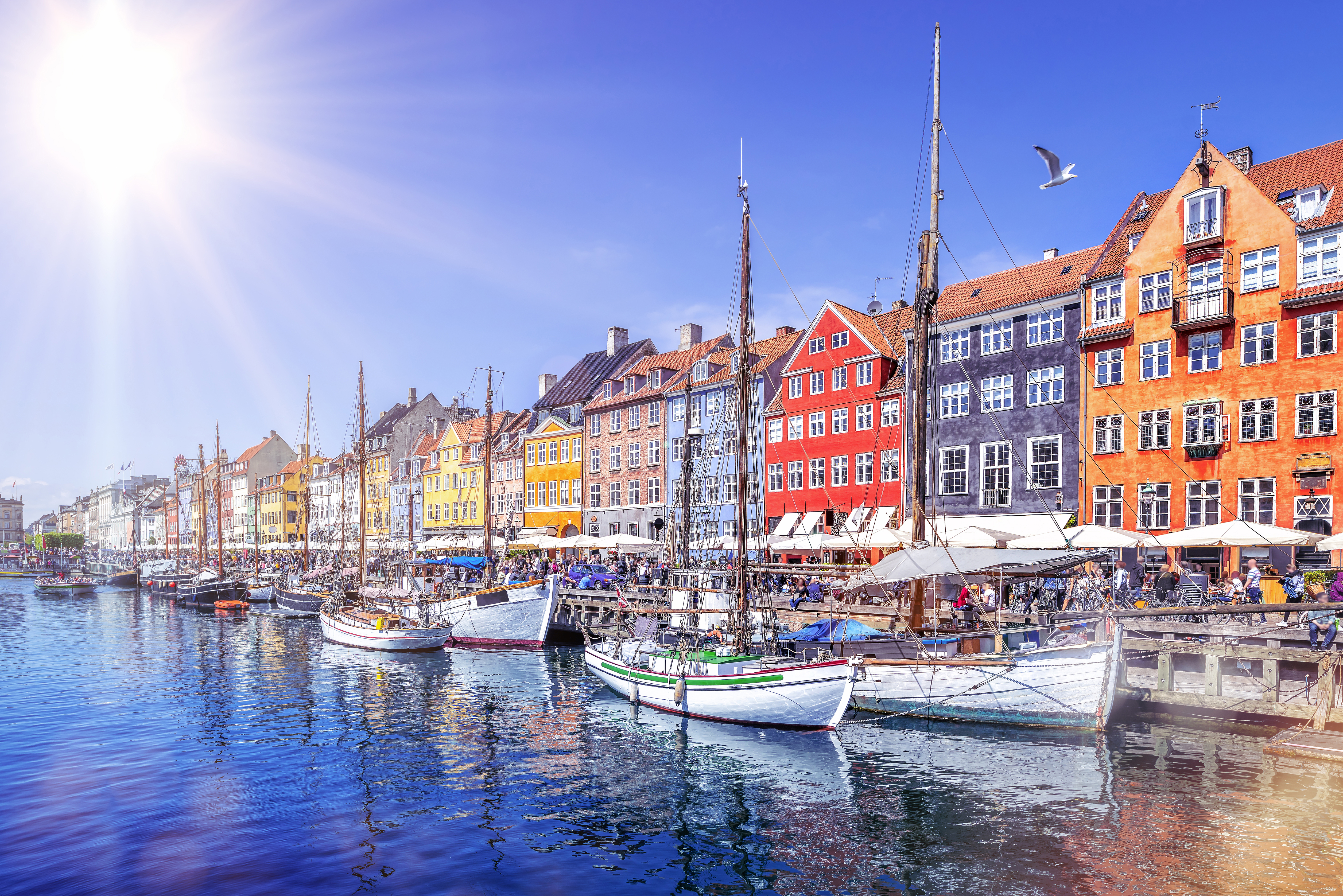 Копенгаген, столица Дании, ВНЖ которой могут получить иностранцы