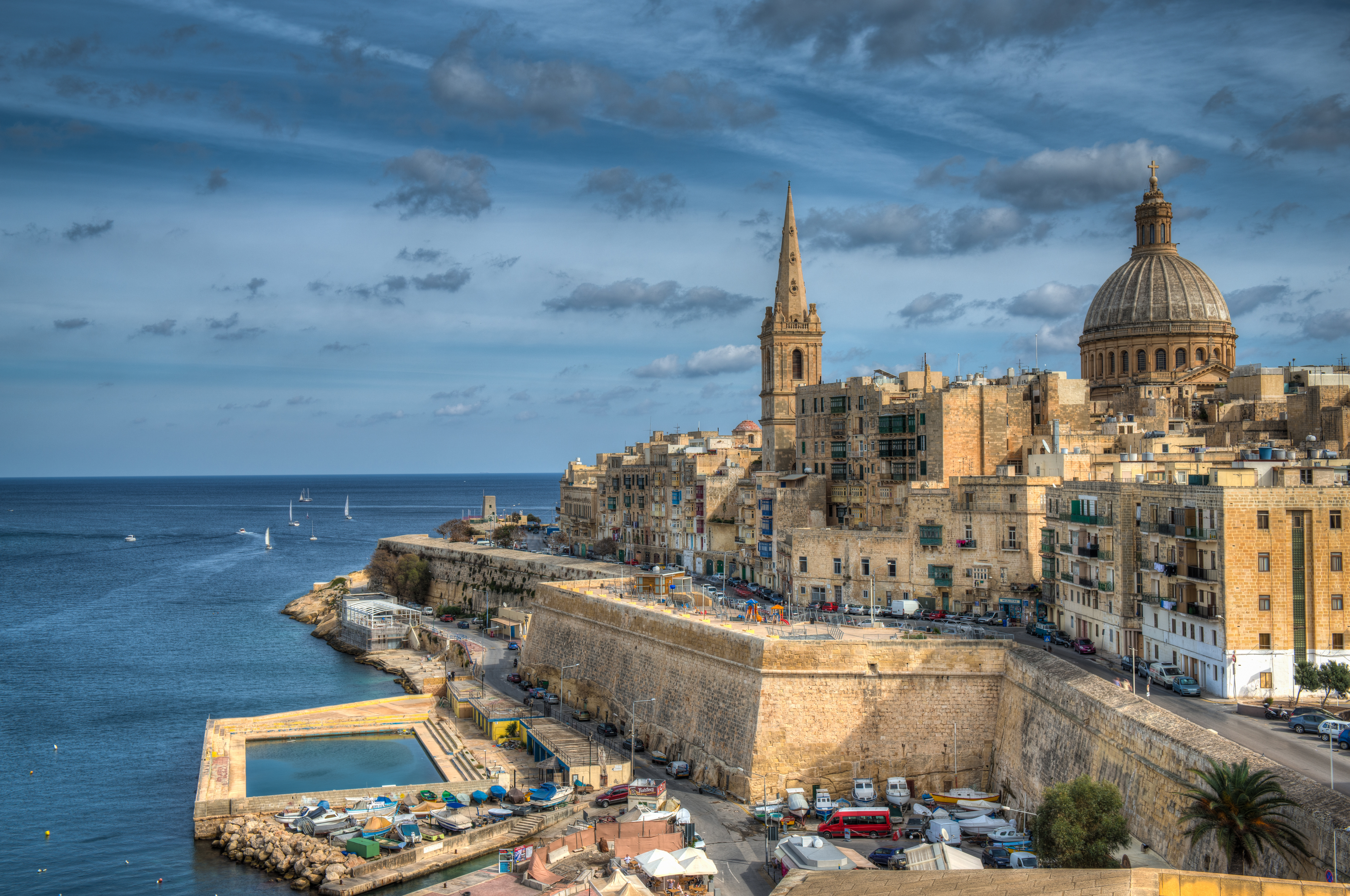 Валлетта, столица Мальты, ПМЖ которой могут получить иностранцы